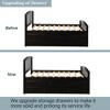 Okak Twin Platform Bed Frame with 6 Drawers Storage Bedroom Furniture Solid Wood Slats No Box Spring Needed Easy Assembly - 4 of 4