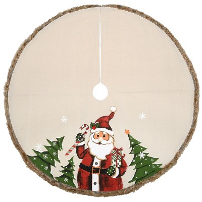 48" Santa Tree Skirt - National Tree Company