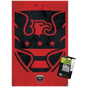 Trends International MLS D.C. United - Logo 25 Unframed Wall Poster Prints - 1 of 4