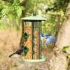 Costway 3-in-1 Metal Hanging Wild Bird Feeder Outdoor W/ 4 Feeding ...