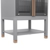 Hyleory Bathroom Storage Vanity,Bathroom Cabinets Freestanding with 2 Doors for Bathroom Floor Cabinet,Restroom Cabinet, Storage Cabinet(Assembled) - 4 of 4