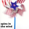 4E's Novelty Patriotic Pinwheels 24 Pack - Wind Spinner American Flag Theme, July 4th Decorations, Perfect for Parties and Outdoor Decor - 3 of 4