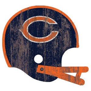 NFL Fan Creations Distressed Helmet Cutout Sign - 1 of 1