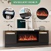 TV Stand for Living Room, Center Cabinet with Storage Place for TV Up to 75", Modern Entertainment Center with Storage Cabinet - 2 of 4