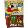 Briarwood Lane Garden Flag 12x18 For Outdoor It's 5 O'clock Summer Burlap For Summer Garden Flag Flags For Outside - 3 of 4