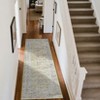 Machine Washable Rug Vintage Floral Rug Distressed Oriental Rug with Non Slip Backing, Low Pile Thin Soft Carpet - 2 of 4