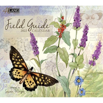 2022 Wall Calendar 12 Month 13.4"x24" Field Guide - Lang