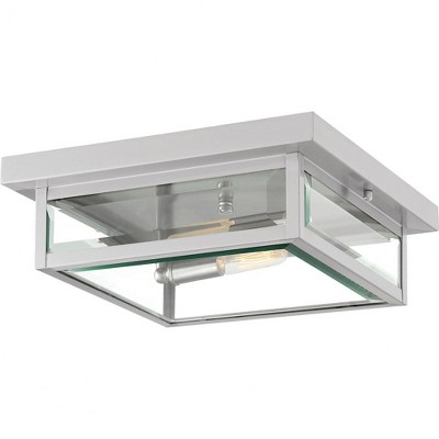 Quoizel Lighting Westover 2 - Light Flush Mount in  Stainless Steel