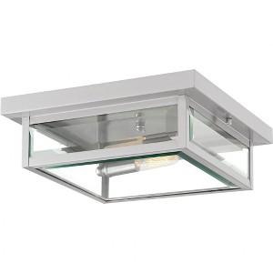 Quoizel Lighting Westover 2 - Light Flush Mount in  Stainless Steel - 1 of 4