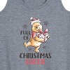 Women's - Winnie the Pooh - Full of Christmas Cheer Graphic Racerback Tank - 2 of 4