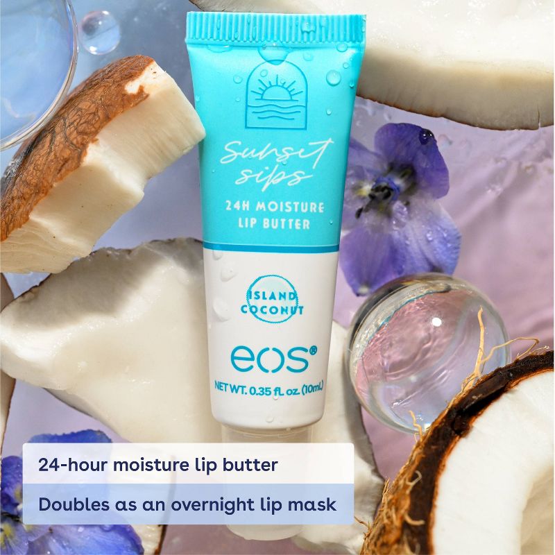 eos Lip Butter Tube - Island Coconut Colada - 0.35 fl oz, 5 of 8