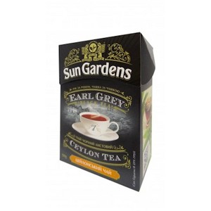 Sun Gardens Black Tea Earl Grey Carton Loose Leaf 100g - Loose Leaf Tea For Brewing Delicious Earl Grey Tea At Home - 1 of 1