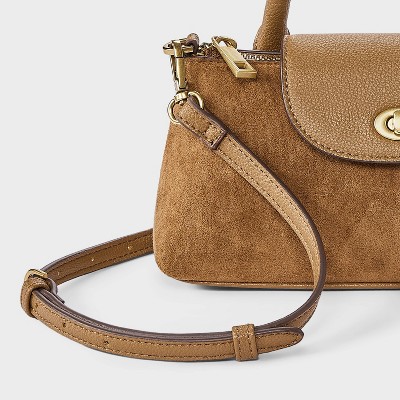 Сумки A New Day Elongated Top Handle Crossbody - A New Day™ Brown — фото 5
