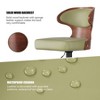 MOONMISS Bar Stools Set of 2 adjustable height and 360 Degree Swivel with Footrest for Bar, Kitchen, Dining Room - 4 of 4