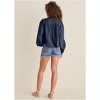 VENUS Womens Tassel Long Sleeve Top - 2 of 4