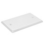 Monoprice 1-Gang Blank Wall Plate - White for Home, Office, Personal Install - 3 of 4