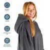 Adult Bare Homey B-Cozy Fleece Wearable Blanket - 3 of 4