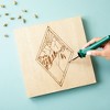Bright Creations 6 Pack 10x10 Wood Panels for Painting, Unfinished Wood Canvas Boards, 0.83" Deep Cradle Artist Wall Canvases for Crafts - 3 of 4