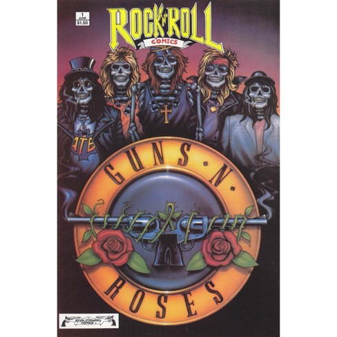 Revolutionary Comics Rock N Roll 1 Guns N Roses Comic Book Colorcard De