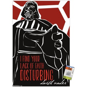 Trends International Star Wars: Saga - Lack of Faith Unframed Wall Poster Prints - 1 of 4
