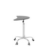 NicBex End Table Simple Side Table with Glass Tabletop and Metal Legs Modern Coffee Table for Living Room, Bedroom - 4 of 4
