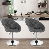 FDW Vanity Chair Living Room Chair Adjustable Height Home Bar Stool Makeup Chair - 2 of 4