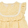 Modern Moments™ by Gerber Baby Girls' Ruffle Bubble Romper - 4 of 4