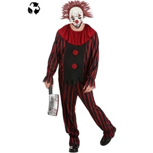 HalloweenCostumes.com Chuckles the Clown Sustainable Materials Adult Costume | Evil Clown Costumes - 1 of 3