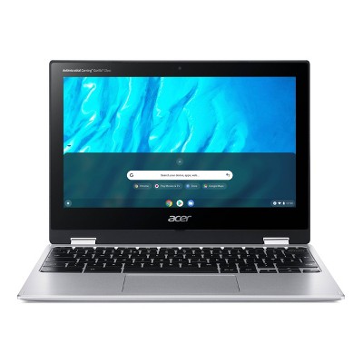 Acer 11.6" Touchscreen Convertible Spin 311 Chromebook Laptop, 32GB storage, Silver (CP311-3H-K23X)