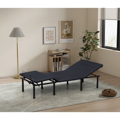 Twin XL Adjustable Bed Frame with Motorized Head and Foot Incline