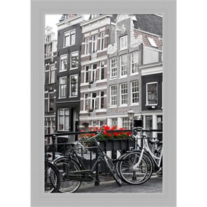 Amanti Art Brushed Sterling Silver Wood Picture Frame - 1 of 4