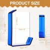 Unique Bargains Acrylic Wall Tabletop Display Floating Single Image Frame Stand - 2 of 4
