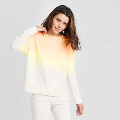 women's ombre sweatshirt