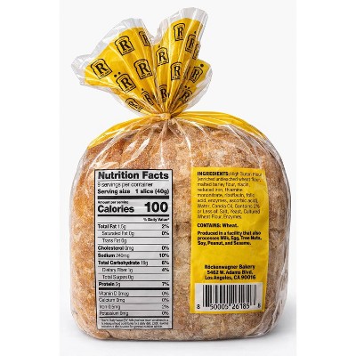 Rockenwagner Bakery Rustic White Bread - 12.7oz