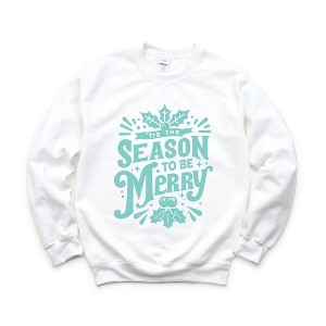Simply Sage Market Women's Graphic Sweatshirt Season To Be Merry - 1 of 3
