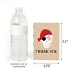 Big Dot of Happiness Beware of Pirates - Pirate Birthday Party Thank You Cards (8 count) - 3 of 4