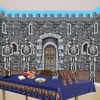 Beistle Wall Of Knights Backdrop, 4' x 30', (1/Pkg) Multicolored - 2 of 4