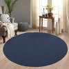 Modern Rustic Braided Pattern High-Traffic Polypropylene Casual Coastal Indoor/Outdoor Area Rug by Blue Nile Mill - 2 of 4