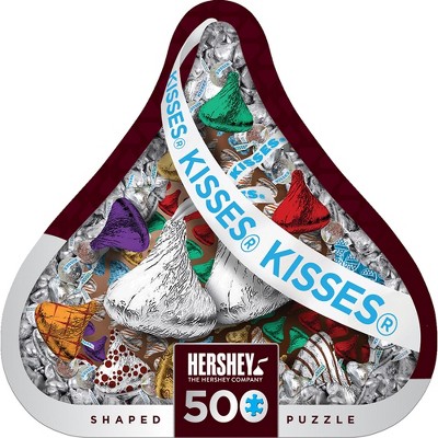 MasterPieces Hershey's Kisses 500 Piece Shaped Jigsaw Puzzle