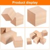 Unique Bargains DIY Craft Square Dowels Basswood Carving Blocks 8 Pcs - 3 of 4