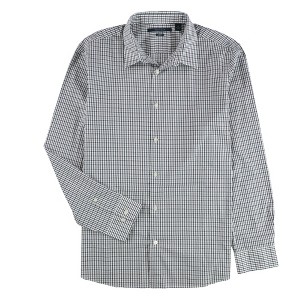 Perry Ellis Mens Tattersall Button Up Shirt - 1 of 2