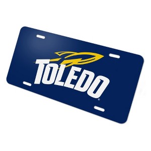University of Toledo Rockets Logo Novelty Metal Vanity Tag License Plate - 1 of 4