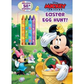 Disney Mickey Mouse: Easter Egg Hunt! - (Coloring & Activity with Crayons) by  Grace Baranowski (Paperback)
