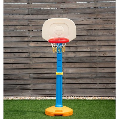 Costway Kids Children Basketball Hoop Stand Adjustable Height Indoor Outdoor Sports Toy