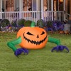 Gemmy Airblown Inflatable Reaching JOL Monster , 2 ft Tall, Multi - 2 of 4