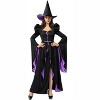 Joyfy Classic Witch Costume for Women Halloween Witch Dress with Hat & Accessories for Halloween Cosplay Dress up Party - 4 of 4