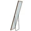 FURNIinspire Full Length Mirrors Premium Solid Wood Frame Contemporary Dressing Mirror for Fashionable Modern Bedrooms, Transparent, 71"*1"*31.4" - 2 of 4