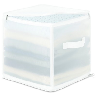  Whitmor Collapsible Zip Cube Clothing Storage Boxes 