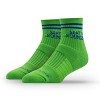 MLS Seattle Sounders FC Half Calf Knit 2pk Socks: Cushioned Crew Socks - 2 of 3