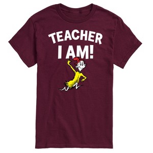 Men's - Dr. Seuss - Teacher I Am Sam I Am Short Sleeve Graphic T-Shirt - 1 of 4